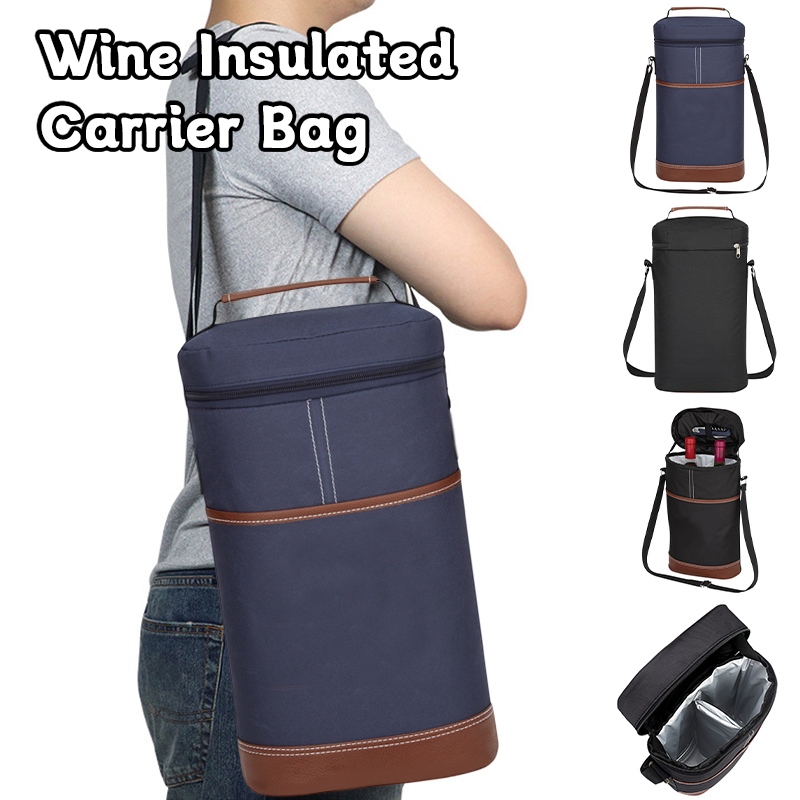 Tote Bag Sublimation - 7L المحمولة حقيبة تبريد النبيذ معزول