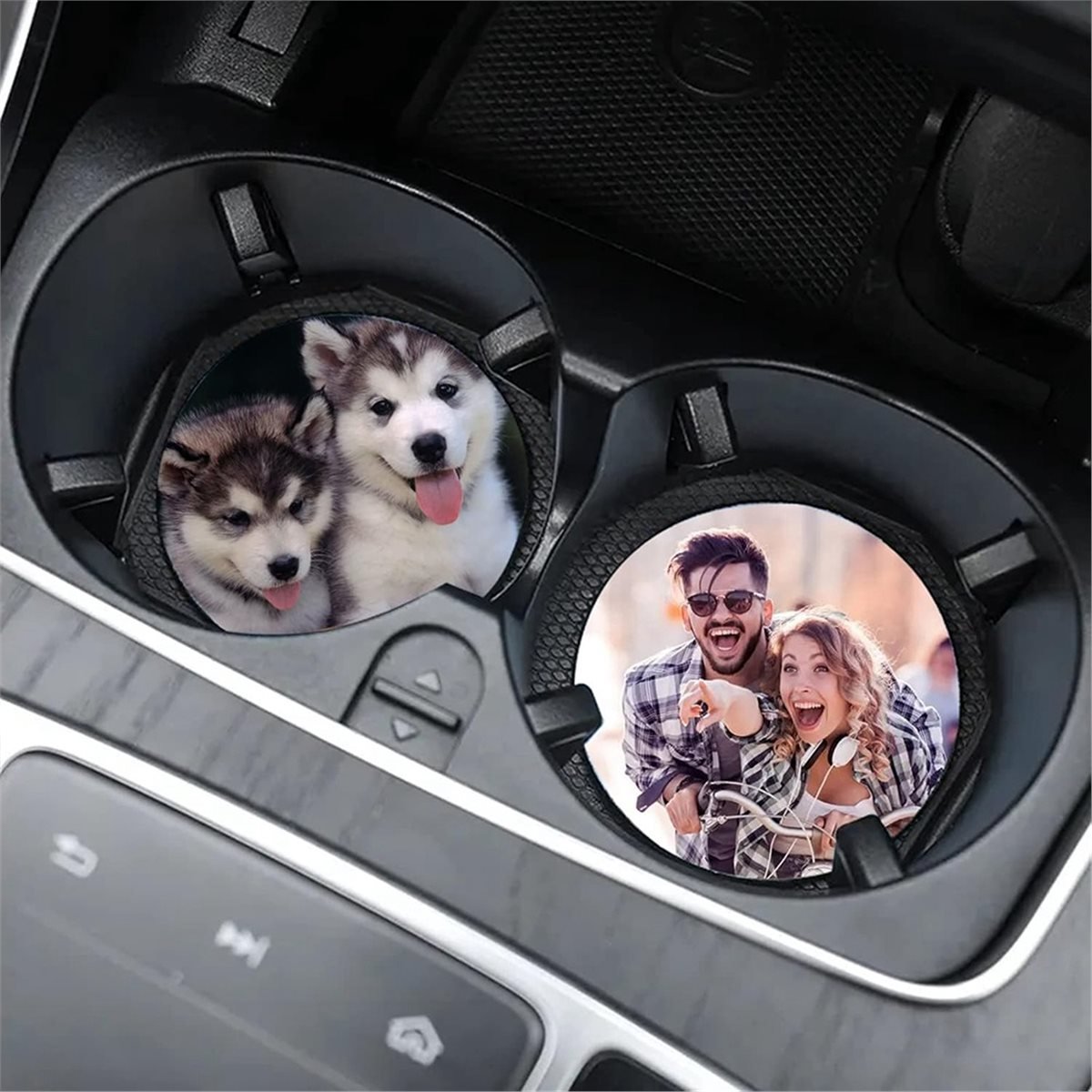 Coaster Sublimation Blank - قواعد أكواب دائرية فارغة للطباعة بالتسامي،
