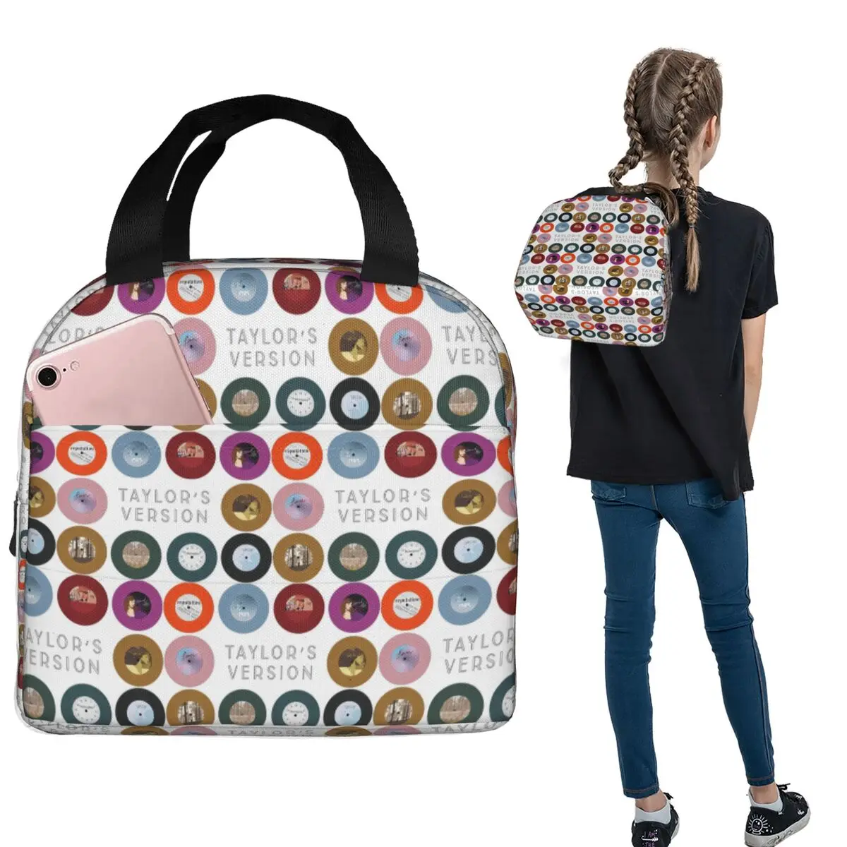 Tote Bag Sublimation - حقيبة غداء معزولة من تايلورز فيرسيون
