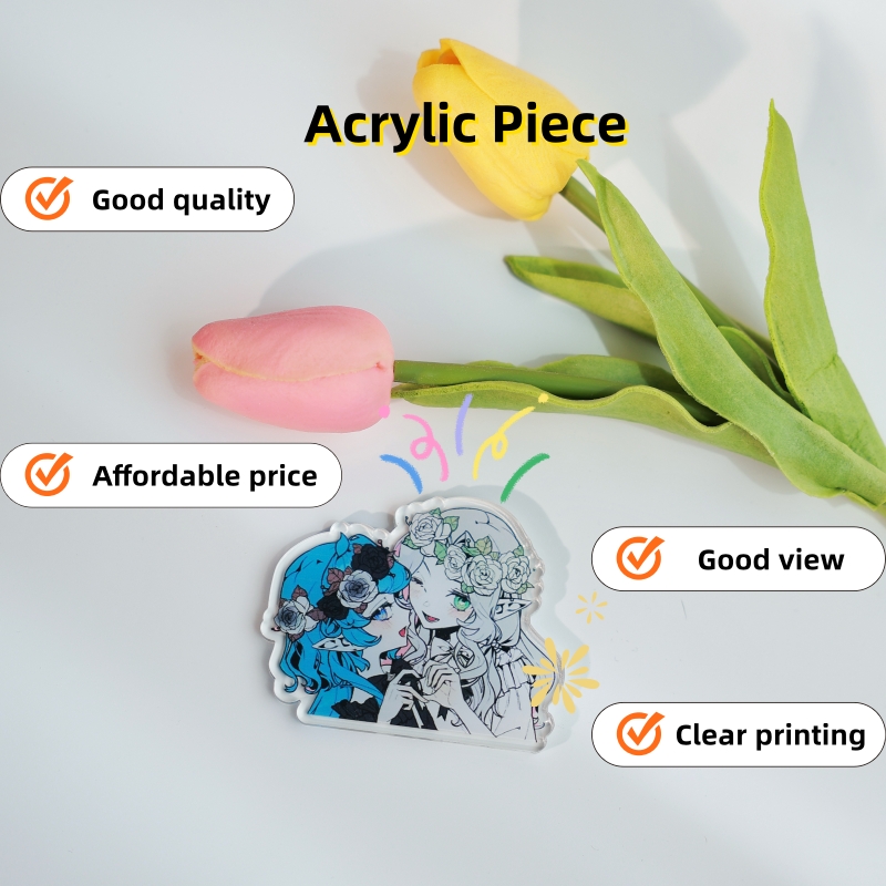 Photo Acrylic Block - قطعة واحدة من كتلة الأكريليك المخصصة