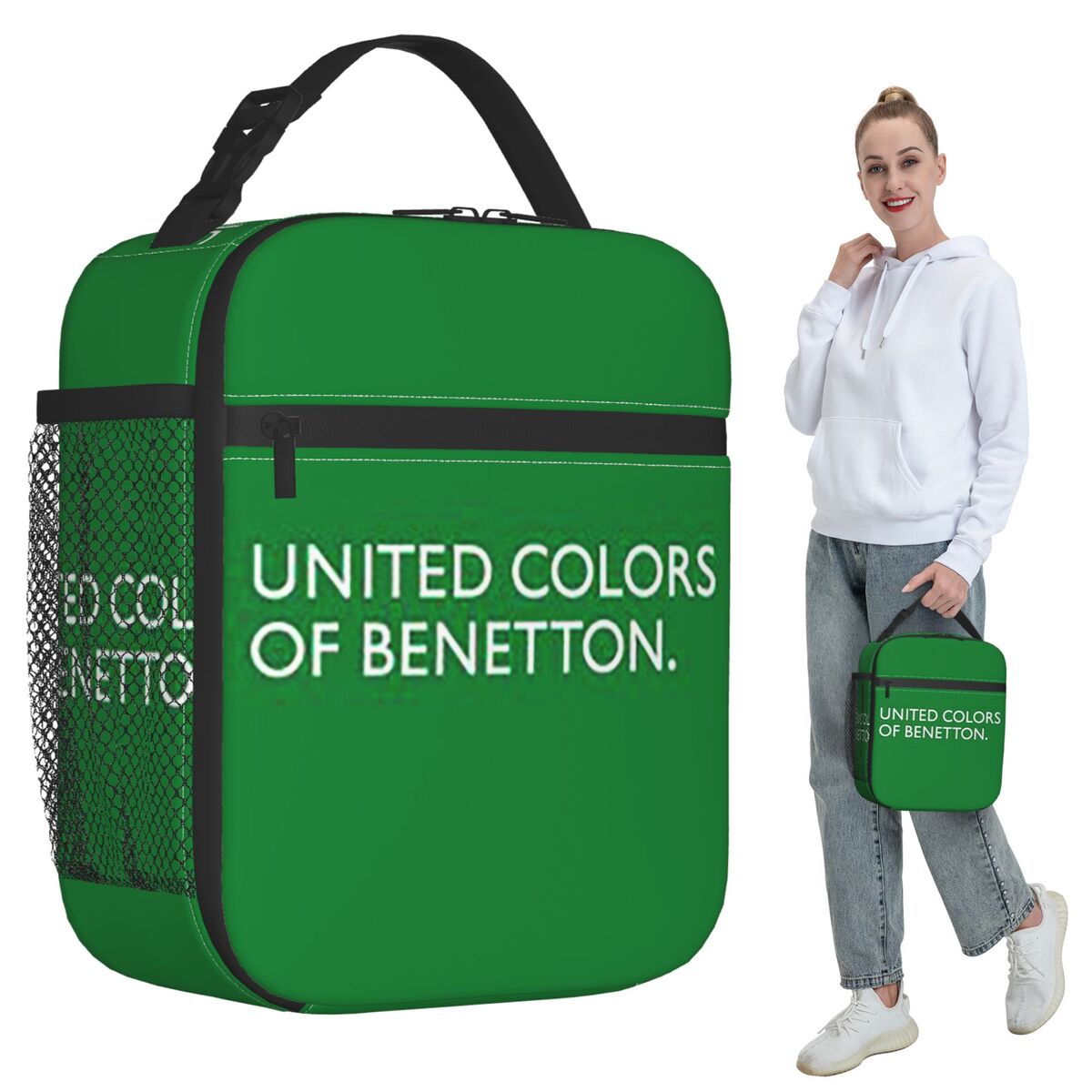 Tote Bag Sublimation - حقيبة غداء معزولة من يونيتد كولورز