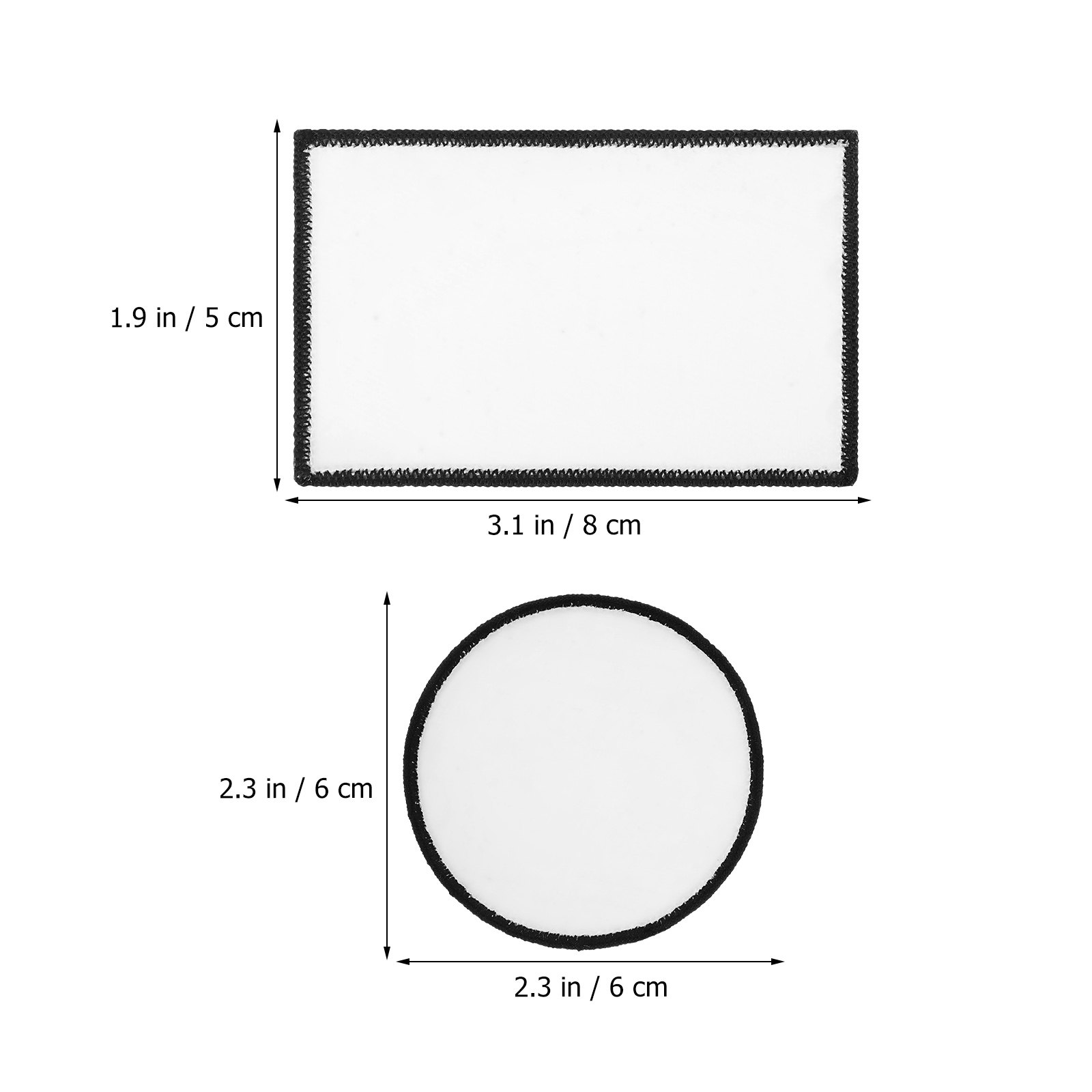 30 قطعة من الرقع اللاصقة الفار - مراجعة Hat Sublimation Blank وسعره