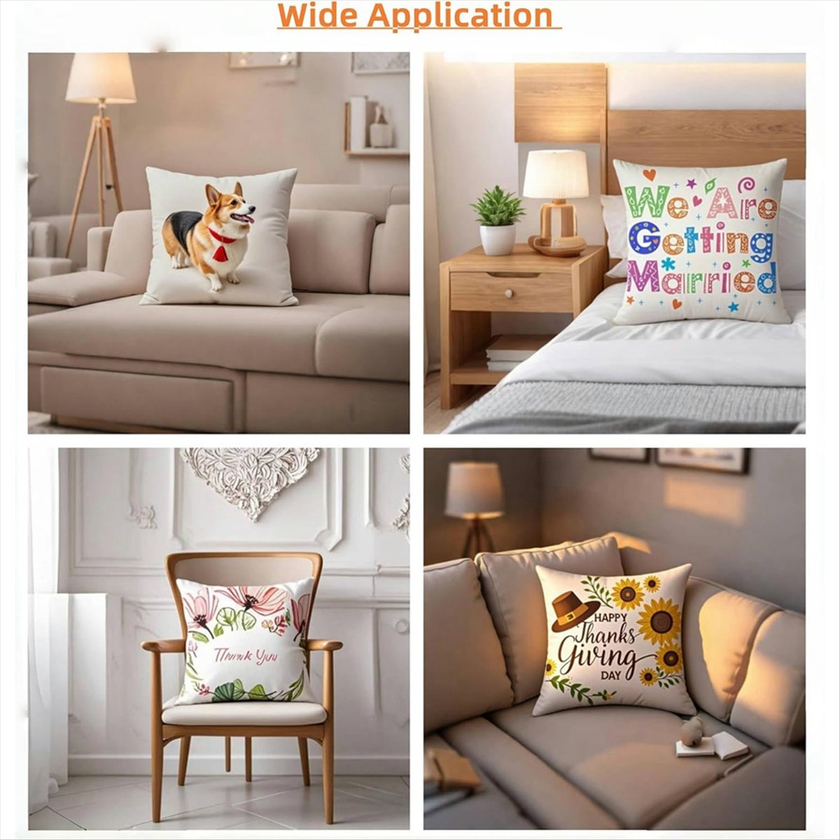 أغطية وسائد فارغة للطباعة بالت - مراجعة Pillow Cover Sublimation وسعره