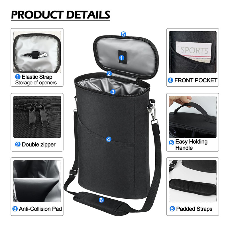 حقيبة حمل النبيذ، حقيبة تبريد  - مراجعة Tote Bag Sublimation وسعره