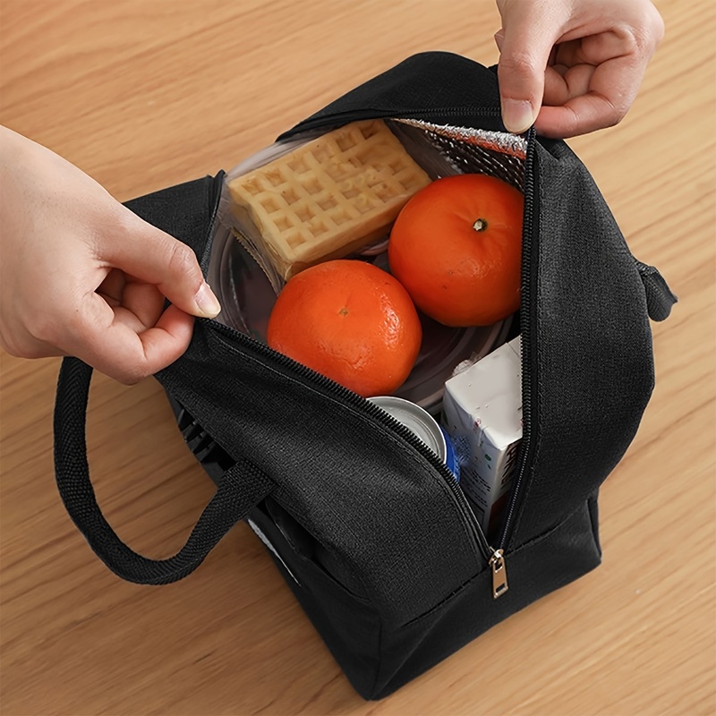 حقيبة غداء معزولة كاتيونية سود - مراجعة Tote Bag Sublimation وسعره