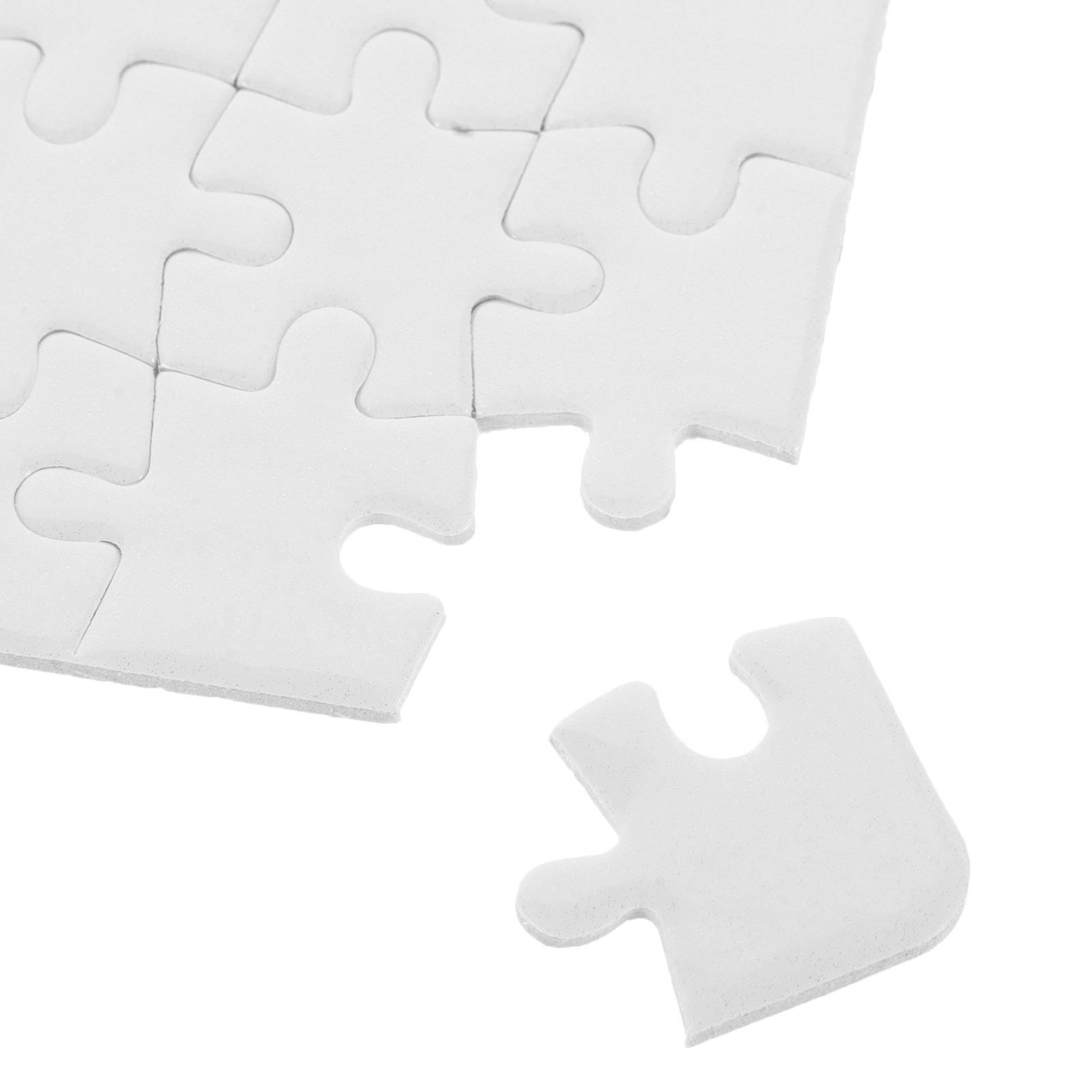 4 قطع من ألواح الألغاز الفارغة - مراجعة Puzzle Blank White وسعره