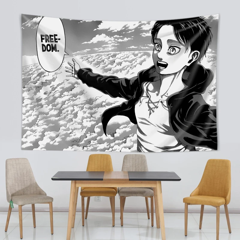 إرين ييغر الحرية مانغا ملصق جد - مراجعة Canvas Wrap Ready وسعره