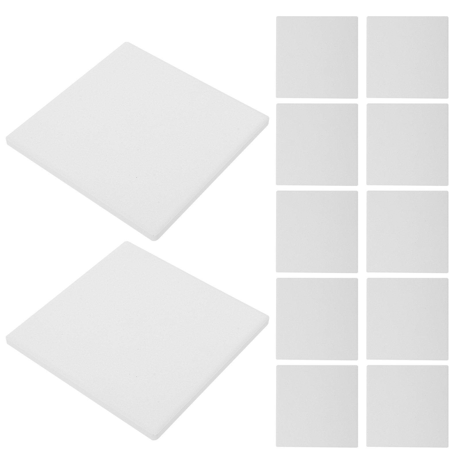 12 قطعة بلاط سيراميك غير مطلي، - مراجعة Ceramic Tile Blank وسعره