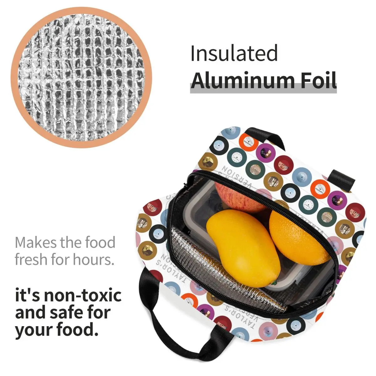 حقيبة غداء معزولة من تايلورز ف - مراجعة Tote Bag Sublimation وسعره