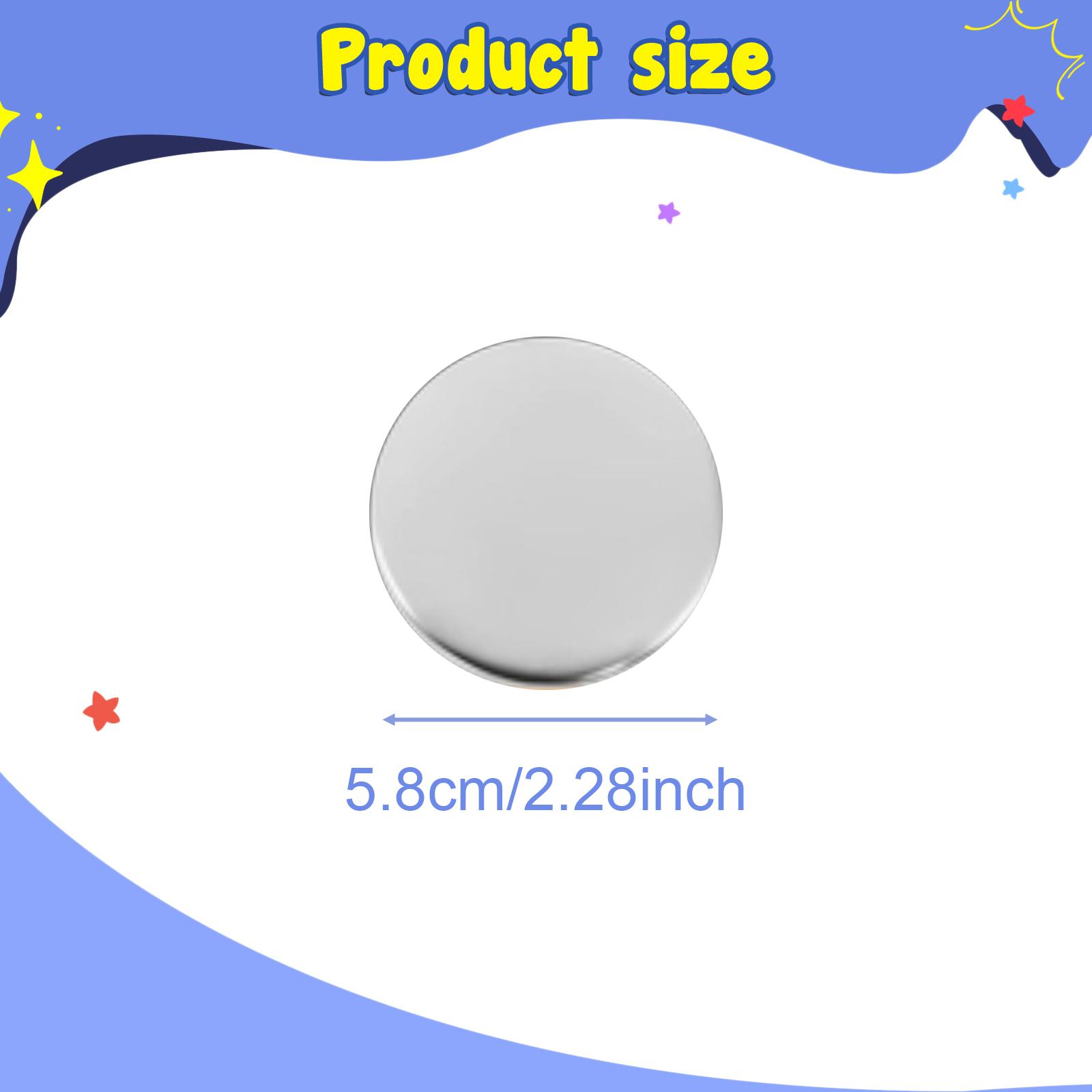 902 قطعة من مستلزمات صنع الأزر - مراجعة Button Badge Blank وسعره
