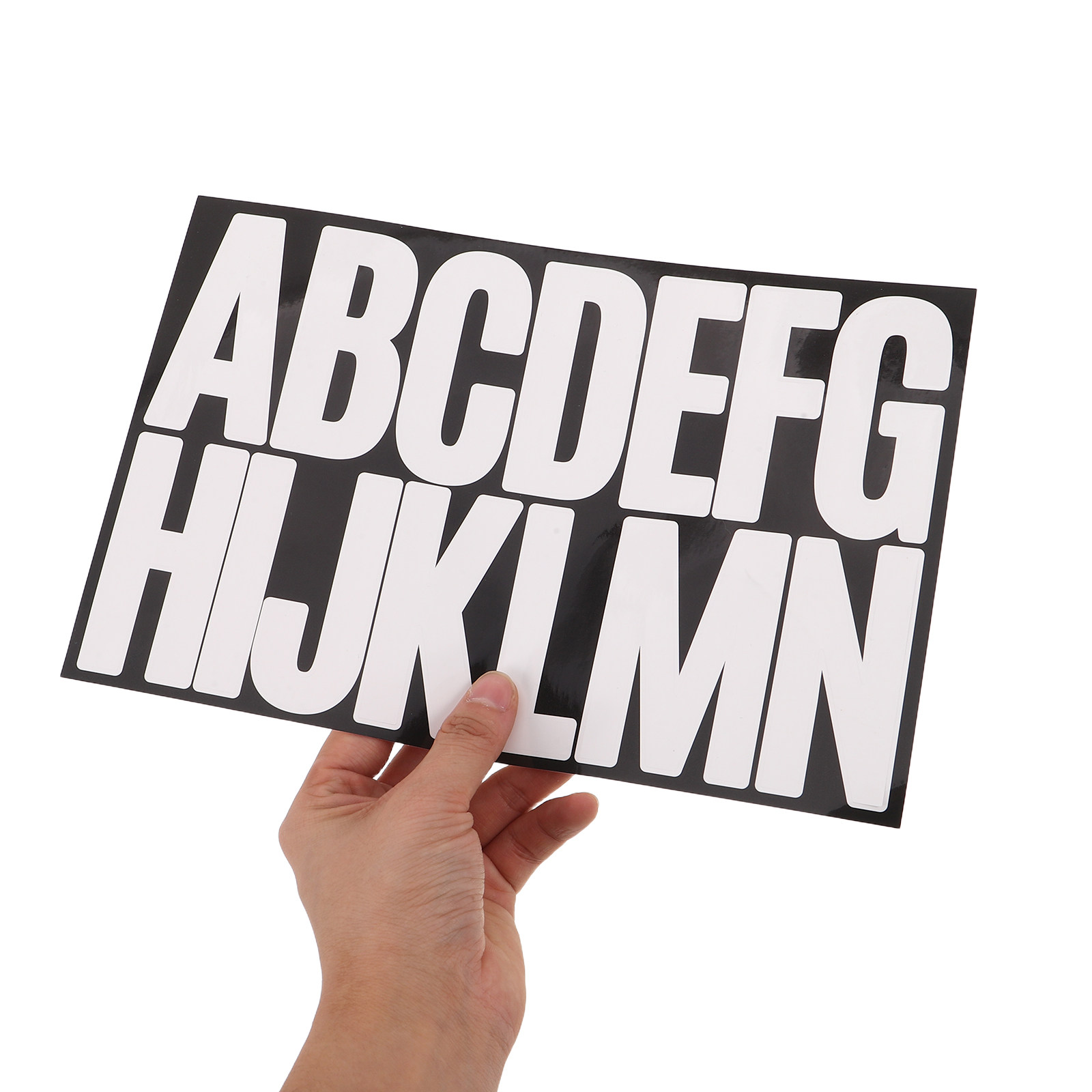 15 ورقة كبيرة من ملصقات الحروف - مراجعة Yard Sign Blank وسعره