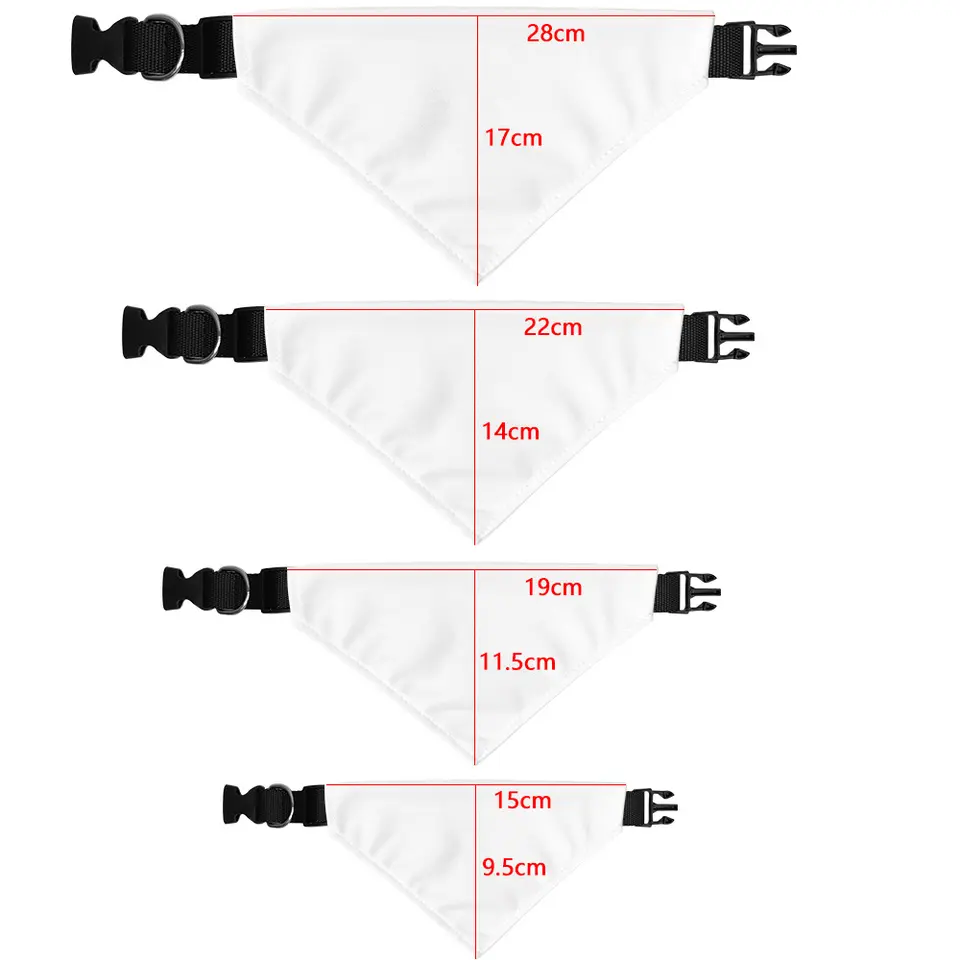 التسامي الأبيض فارغة الكلب الح - مراجعة Bandana Blank White وسعره