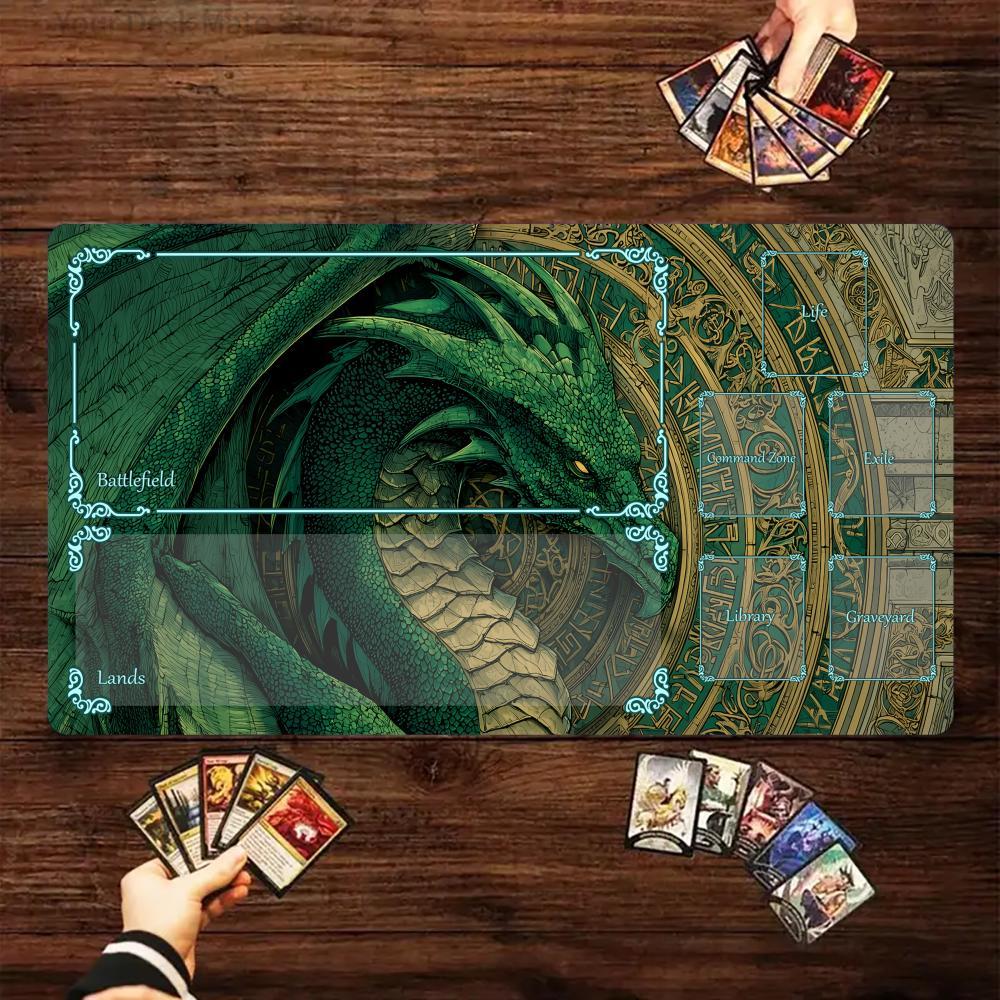 بساط لعب MTG بتصميم الرُونات ا - مراجعة Door Mat Blank وسعره