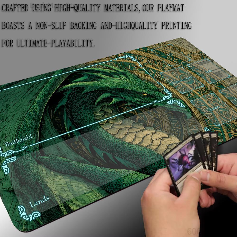 بساط لعب MTG بتصميم الرُونات ا - مراجعة Door Mat Blank وسعره