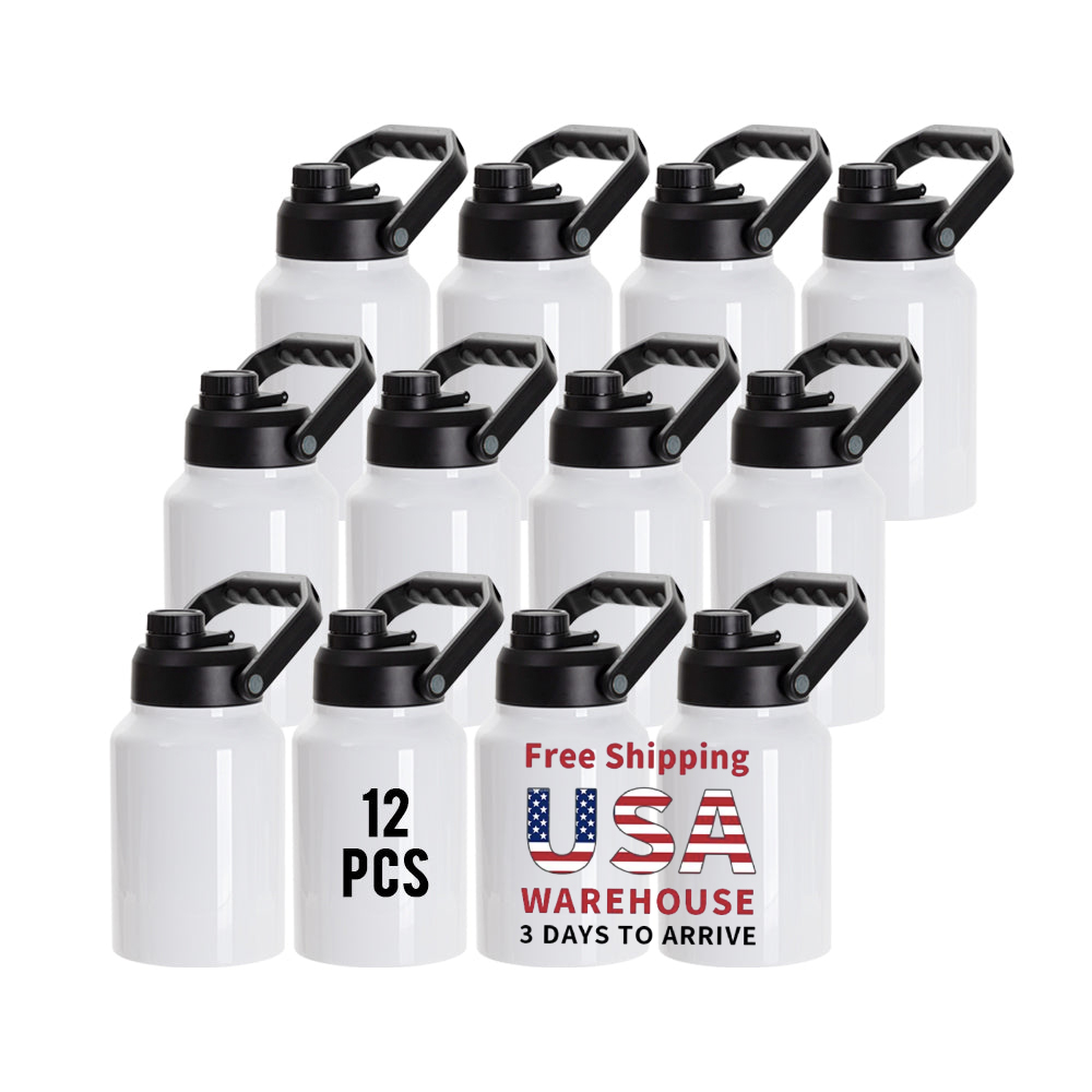 PYD Life USA شحن مجاني 64 أوقي - مراجعة Water Bottle Blank وسعره
