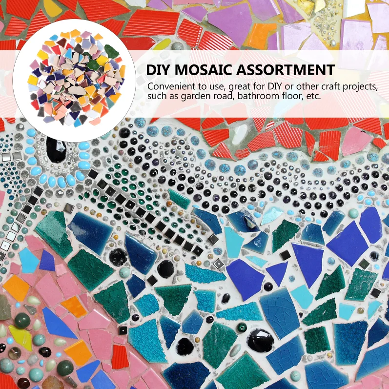 100 جرام من بلاط الفسيفساء الخ - مراجعة Ceramic Tile Blank وسعره