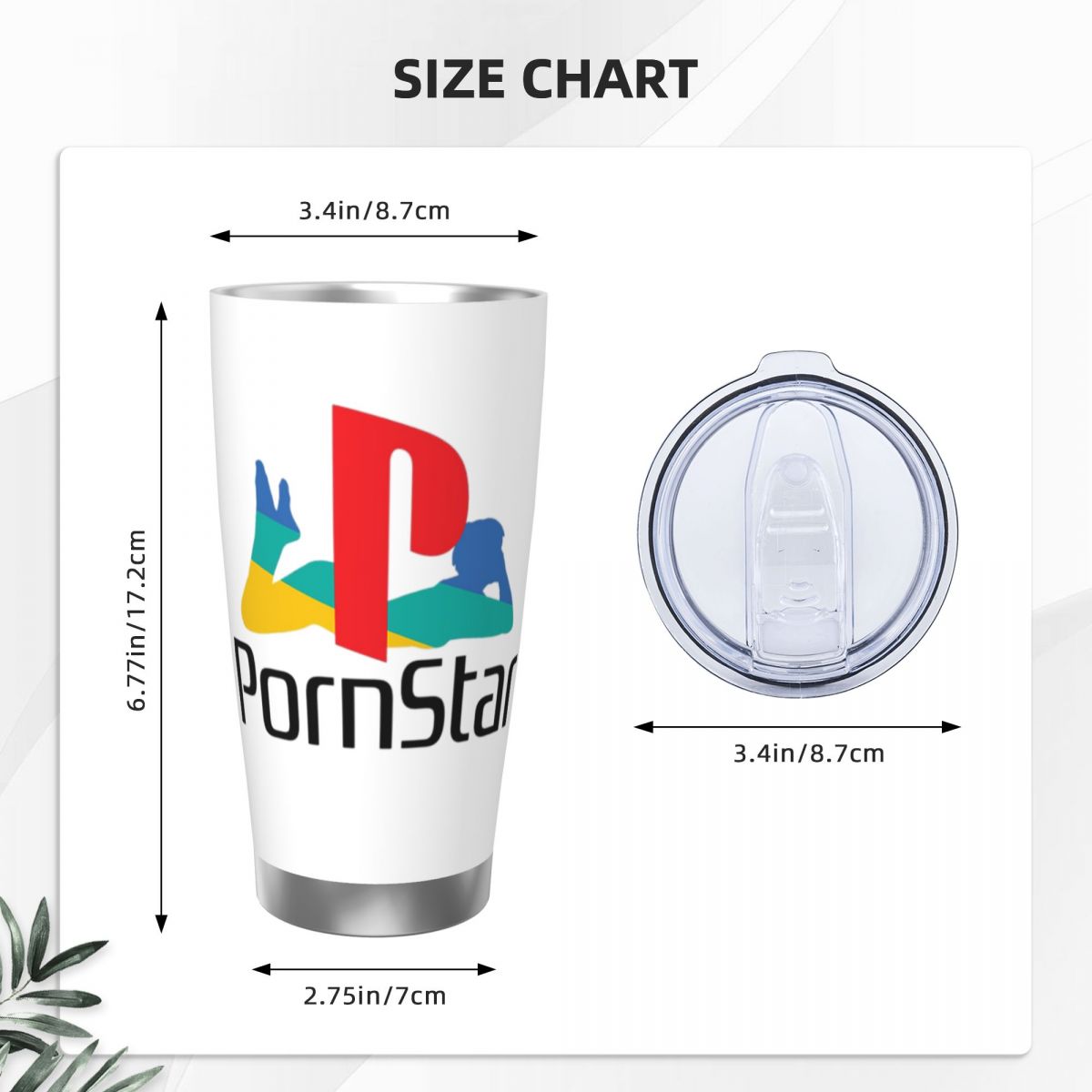 Ps Pron Star كوب من الفولاذ ال - مراجعة Tumbler 20Oz White وسعره