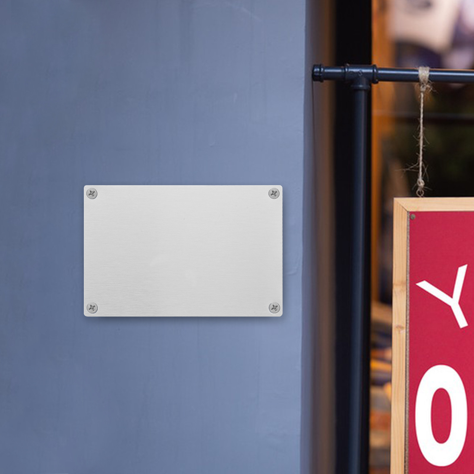 5 قطع من لوحات الفولاذ المقاوم - مراجعة Yard Sign Blank وسعره