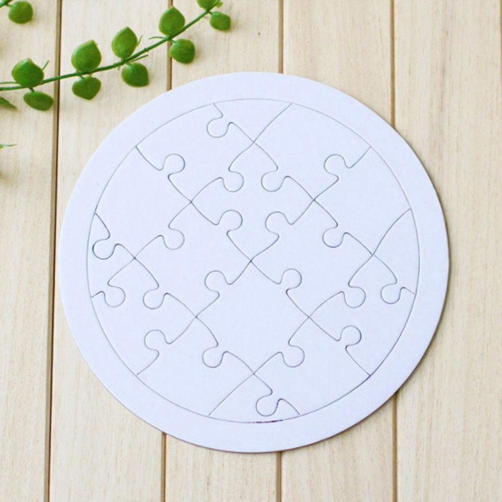 مجموعة ألغاز ورقية بيضاء للرسم - مراجعة Puzzle Blank White وسعره