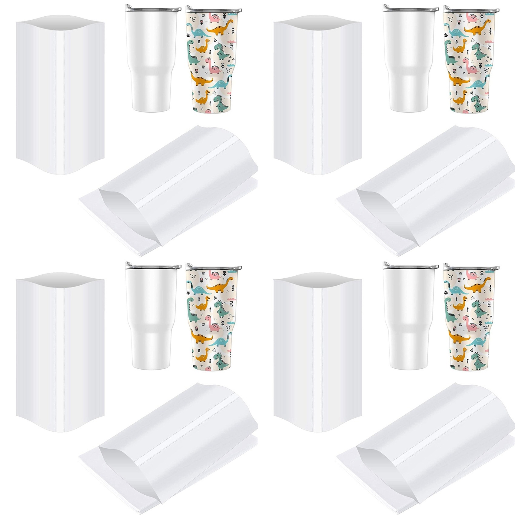 أغلفة قابلة للانكماش بالحرارة  - مراجعة Sublimation Mug White وسعره